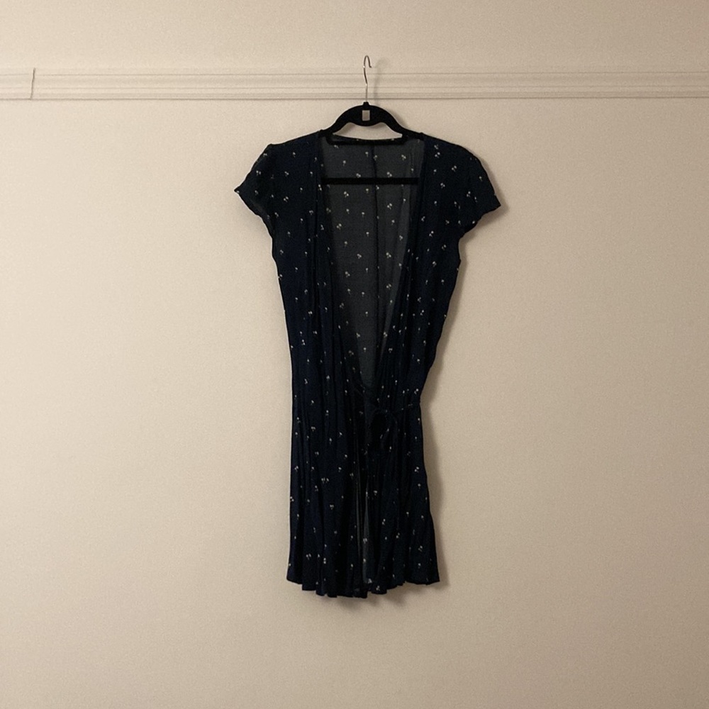 Brandy Melville Robbie Wrap Minidress